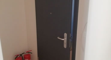Bezpečnostné vchodové dvere Hörmann, dekór Antracitová sivá RAL 7016